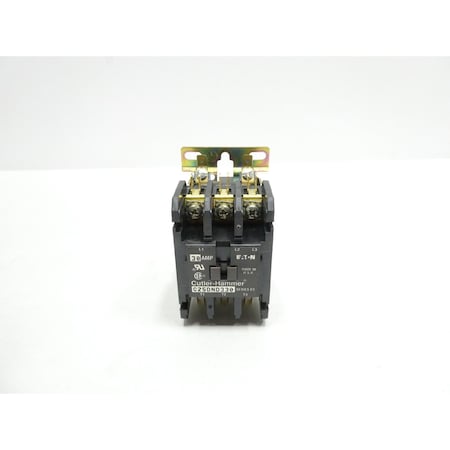 Eaton Cutler-Hammer 104-120V-Ac 30A Amp 15Hp Ac Contactor C25DND330A